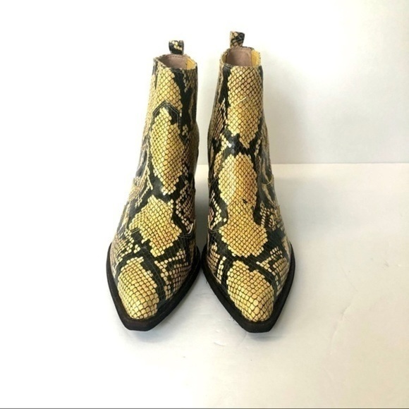 SAM EDELMAN Winona snake print western boots - Picture 5 of 7